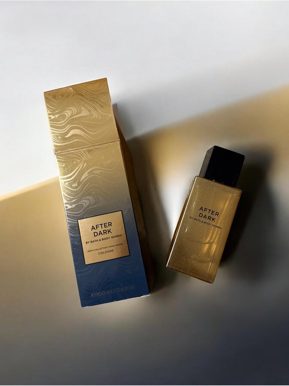 Bath & Body Works After Dark Cologne — Gold & Black - Brand new in box